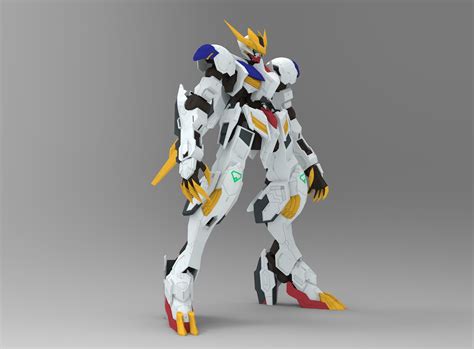 barbatos 3d model.